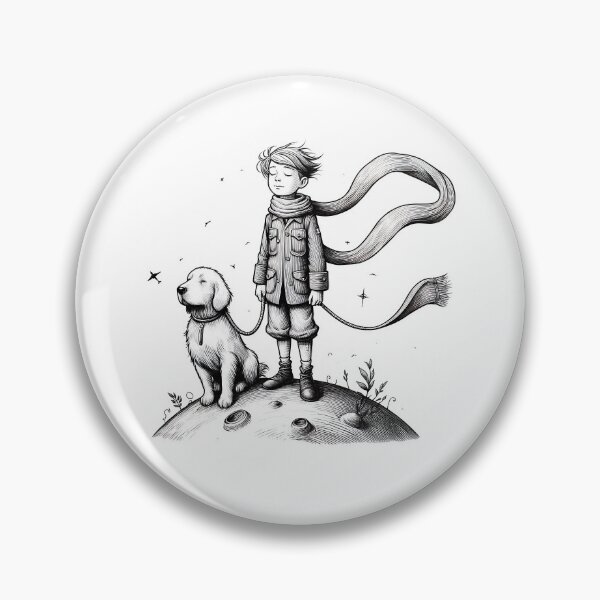 Item preview, The Prince & The Dog designed and sold by DroneWorks Creative.