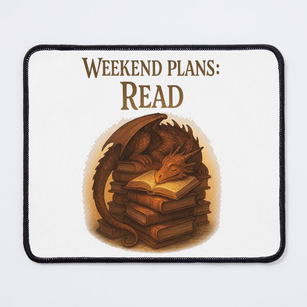 Item preview, Cozy fantasy reading design designed and sold by BookedAndDesign.