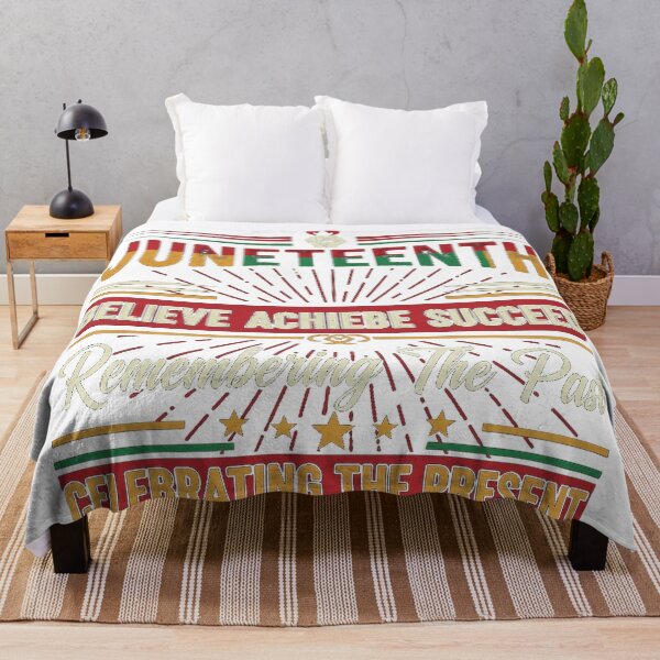 Item preview, Juneteenth Believe Achieve Succeed Simple Text Funny designed and sold by Designs-RZ.