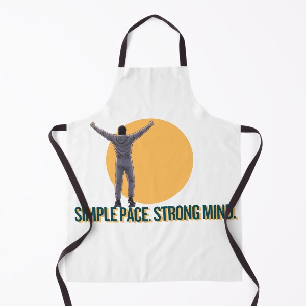 Item preview, Simple Pace, Strong Mind - Pose (Running) designed and sold by RunningWhiskers.