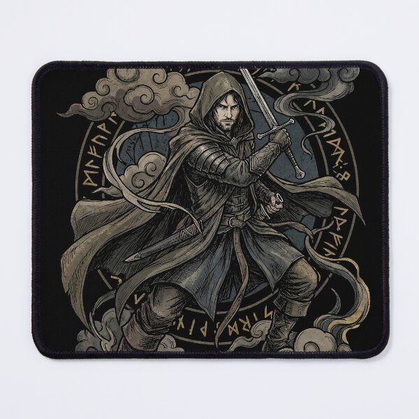 Item preview, Lord of the Rings Aragorn – Strider at Bree Art designed and sold by Senpaiwaves.
