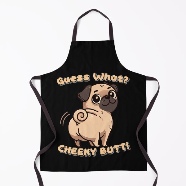 Item preview, Funny Pug Guess What Cheeky Zoo Mom Dad Kids designed and sold by rafaeltto.
