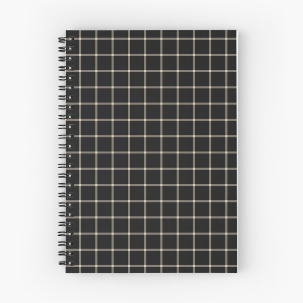 Item preview, Black And Sand Mini Gingham Pattern designed and sold by pattern-archive.