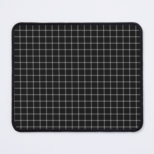 Item preview, Black And Silver Mini Gingham Pattern designed and sold by pattern-archive.