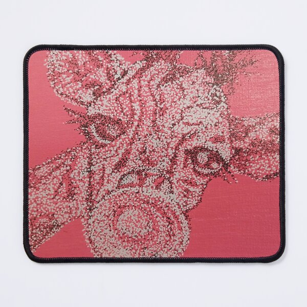 Item preview, The Giraffe - High Contrast Ink Stippling Art designed and sold by PareidoliaMan.