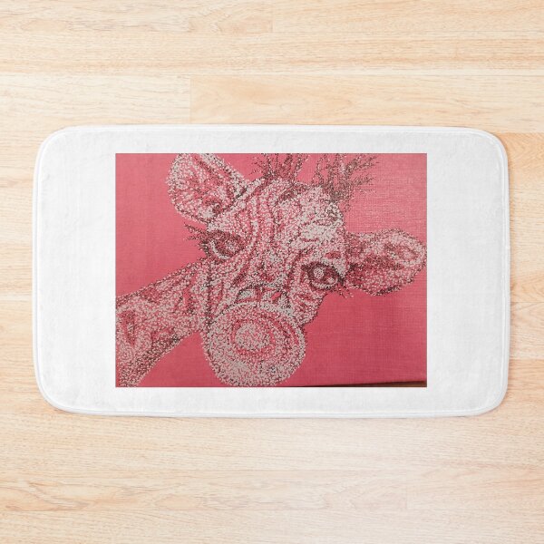 Item preview, The Giraffe - High Contrast Ink Stippling Art designed and sold by PareidoliaMan.
