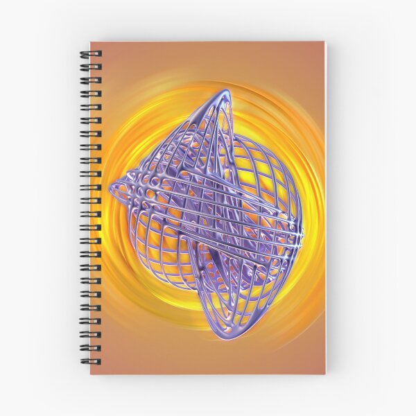 Item preview, 3D Lattice Structure - Abstract Art Orange Energy - Futuristic Poster designed and sold by Keltoi-art.