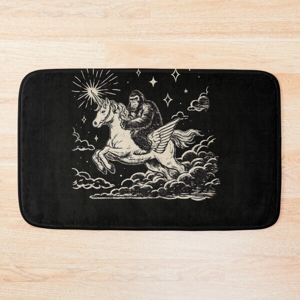 Item preview, Flying Gorilla Riding Unicorn Funny Fantasy Vintage Humor designed and sold by Dujosufot.