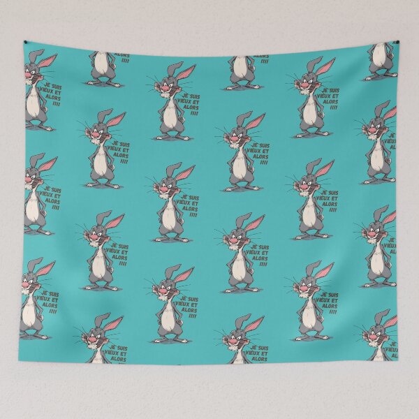 Item preview, Old rabbit with big ears designed and sold by Art70shop.