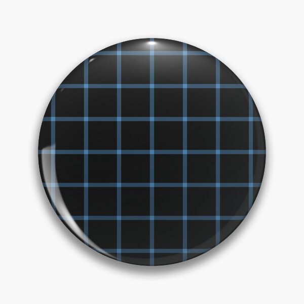 Item preview, Black And Steel Blue Mini Gingham Pattern designed and sold by pattern-archive.