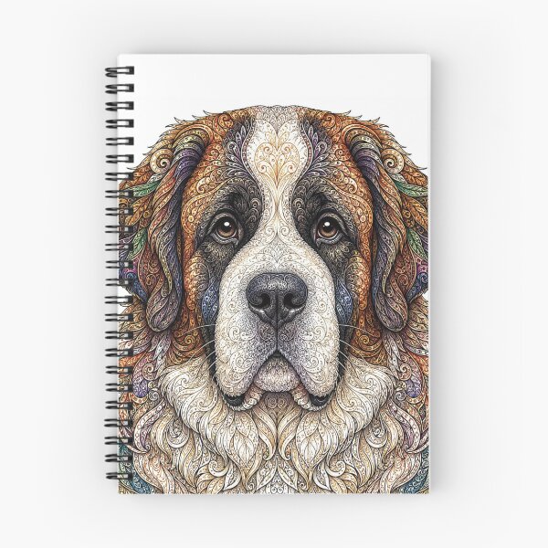 Item preview, Intricate Saint Bernard designed and sold by PaintedbyCarol.