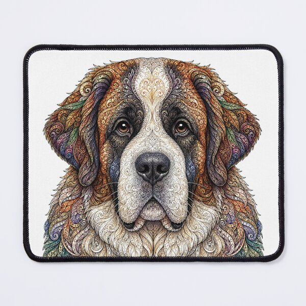 Item preview, Intricate Saint Bernard designed and sold by PaintedbyCarol.