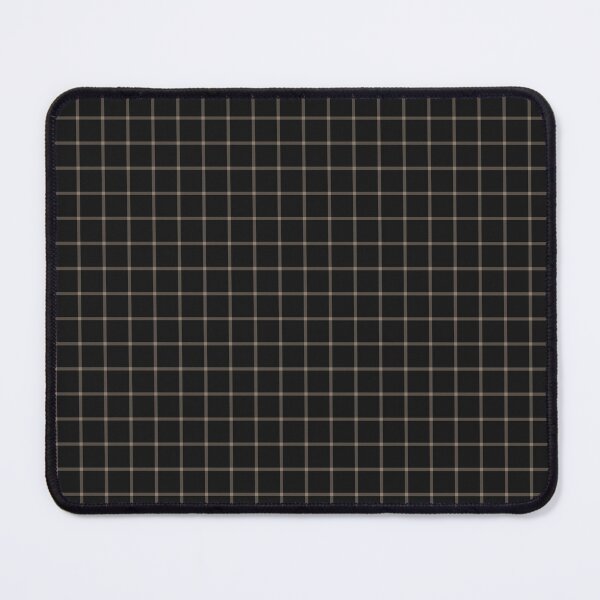 Item preview, Black And Taupe Mini Gingham Pattern designed and sold by pattern-archive.