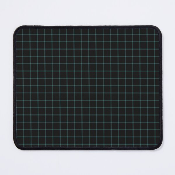 Item preview, Black And Teal Mini Gingham Pattern designed and sold by pattern-archive.