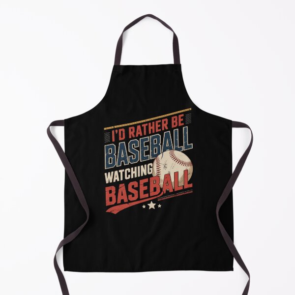 Item preview, I'd Rather Be Watching Baseball Retro Fan designed and sold by SuperAndSocial.