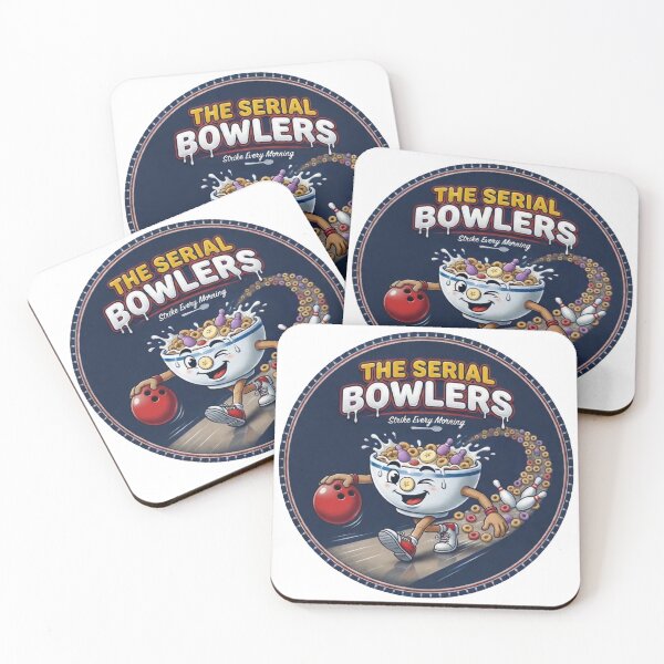 Item preview, The Serial Bowlers designed and sold by Headsnack Shop.