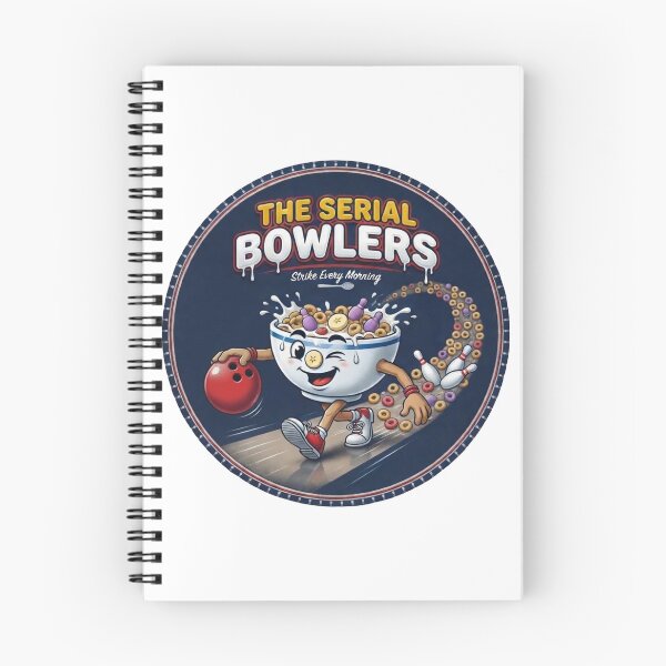 Item preview, The Serial Bowlers designed and sold by Headsnack Shop.