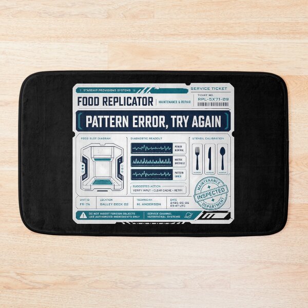 Item preview, Starship Replicator Service Ticket designed and sold by agearb.