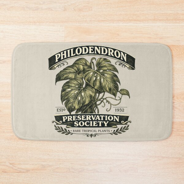 Item preview, Philodendron Preservation Society Plant Club designed and sold by Retr0Tshirts.