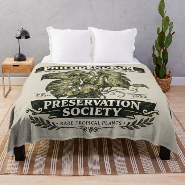 Item preview, Philodendron Preservation Society Plant Club designed and sold by Retr0Tshirts.