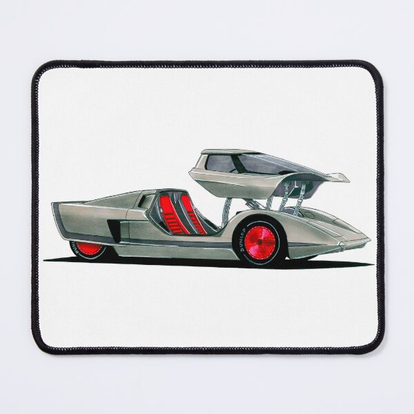 Item preview, Exclusive drawing australian concept car from past 1969 Hurricane mid-engined 4.2L V8 designed and sold by Cars23.