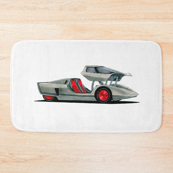 Item preview, Exclusive drawing australian concept car from past 1969 Hurricane mid-engined 4.2L V8 designed and sold by Cars23.