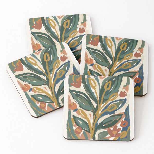 Item preview, Botanical Abstract Modern Plant Art designed and sold by WATEKE.