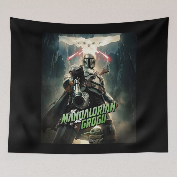 Item preview, Mando and Grogu designed and sold by helman-art.