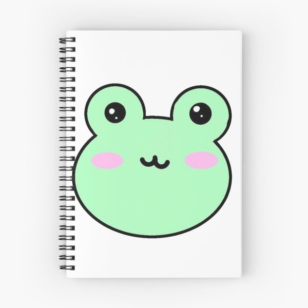 Item preview, Cute Kawaii Frog | Minimal Aesthetic Frog Cartoon designed and sold by TODPESIGN.