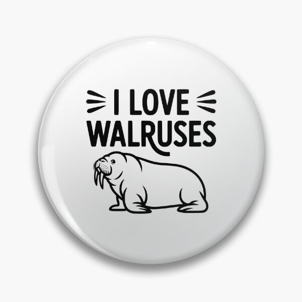 Item preview, I Love Walruses designed and sold by Frank Ring.