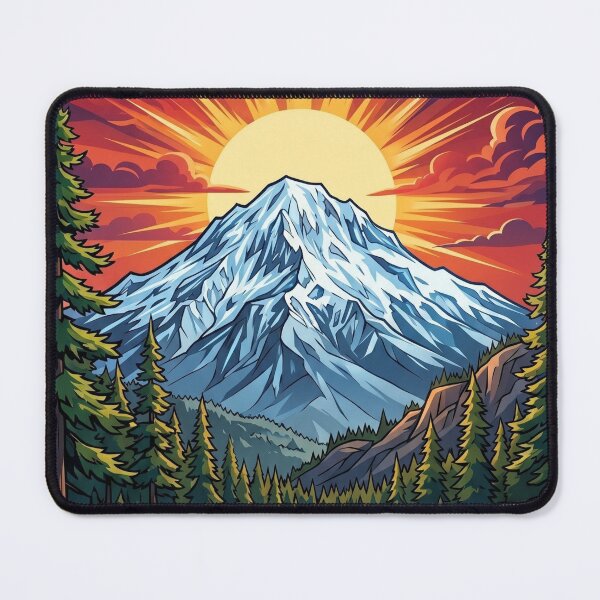 Item preview, Lofi Summer Vagabond Lassen Volcanic National Park designed and sold by SpiriTravels.