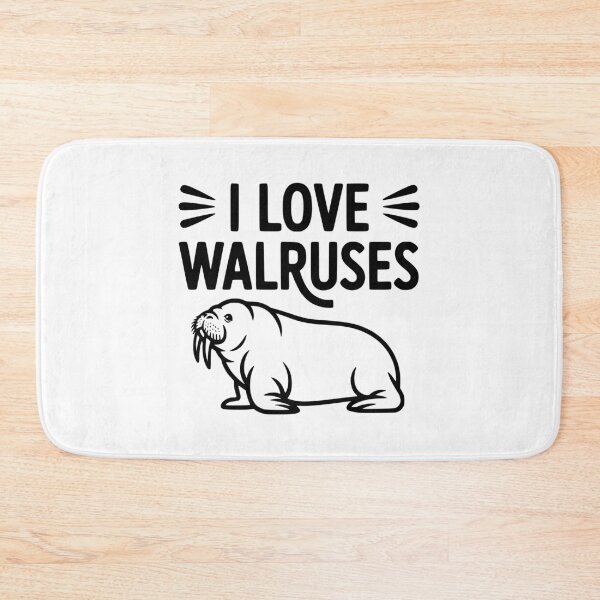 Item preview, I Love Walruses designed and sold by Frank Ring.
