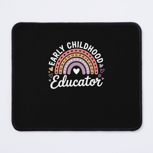 Item preview, Early Childhood Educator Rainbow Boho Teacher designed and sold by SuperAndSocial.