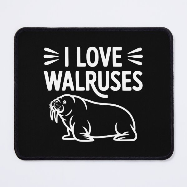Item preview, I Love Walruses designed and sold by Frank Ring.