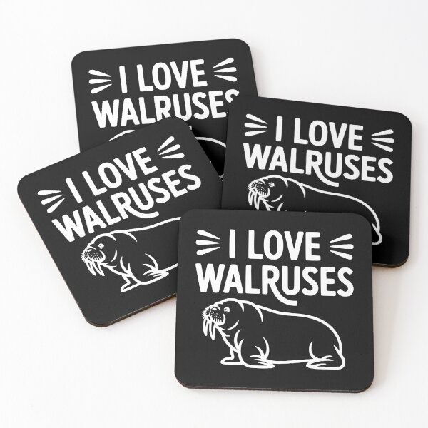 Item preview, I Love Walruses designed and sold by Frank Ring.