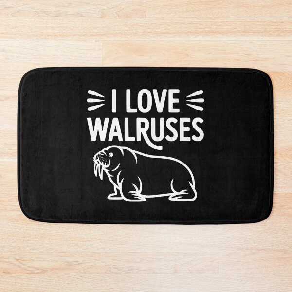 Item preview, I Love Walruses designed and sold by Frank Ring.