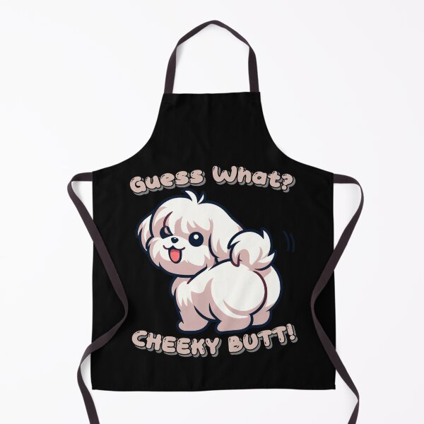 Item preview, Funny White Shih Tzu Guess What Cheeky Mom Dad Kids designed and sold by rafaeltto.
