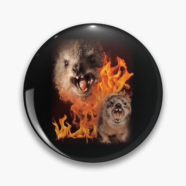 Item preview, Rock Hyrax Fire Meme Poster Design Today Graphic designed and sold by SharoKayd.