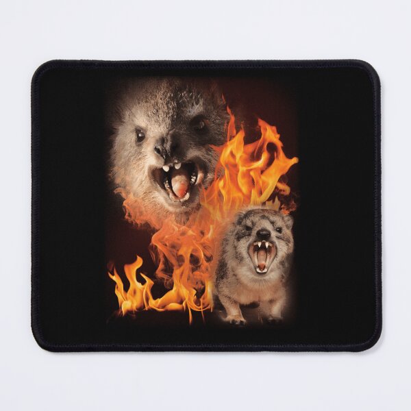 Item preview, Rock Hyrax Fire Meme Poster Design Today Graphic designed and sold by SharoKayd.