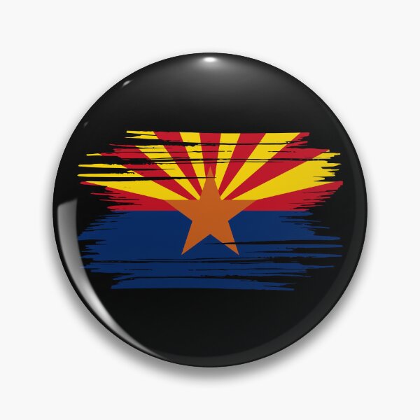 Item preview, Distressed Arizona State Flag AZ designed and sold by shitpostee.