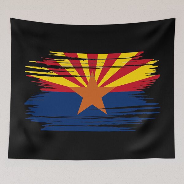Item preview, Distressed Arizona State Flag AZ designed and sold by shitpostee.