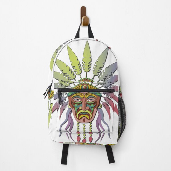Item preview, Tribal Warrior Mask - Vector Art Paper Cutout - Ethnic Print designed and sold by Keltoi-art.