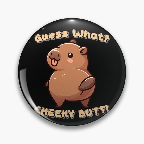 Item preview, Funny Capybara Guess What Cheeky Zoo Boys Girls Kids designed and sold by rafaeltto.