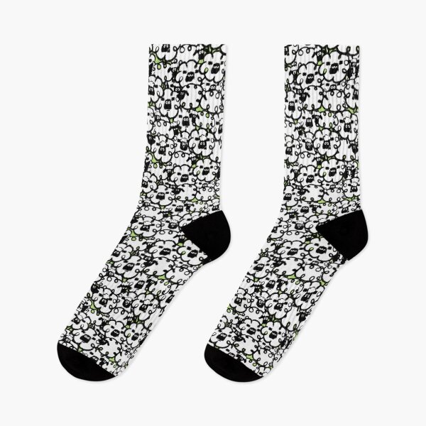 Item preview, Flock of Sheep Pattern and Sheppard dog designed and sold by SusanaDesigns.