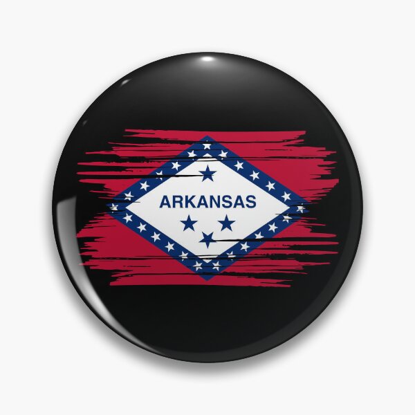 Item preview, Distressed Arkansas State Flag AR designed and sold by shitpostee.