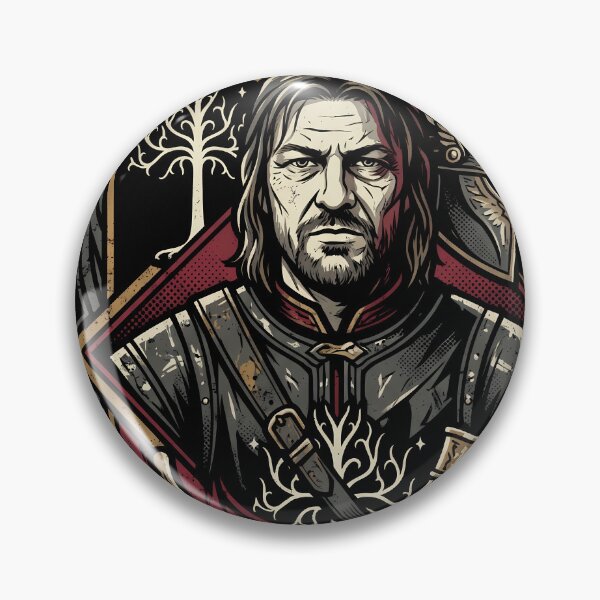 Item preview, Boromir Minas Tirith – Return of the King Hero Design designed and sold by Senpaiwaves.