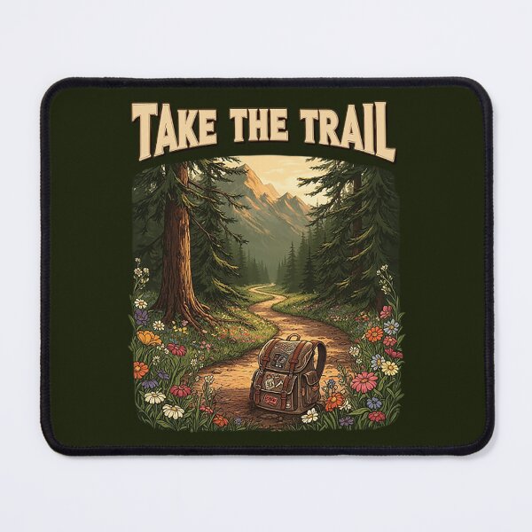 Item preview, Take The Trail – Peaceful Forest Journey designed and sold by Endless7Art.