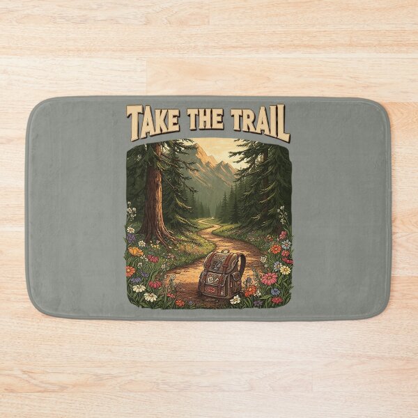 Item preview, Take The Trail – Peaceful Forest Journey designed and sold by Endless7Art.