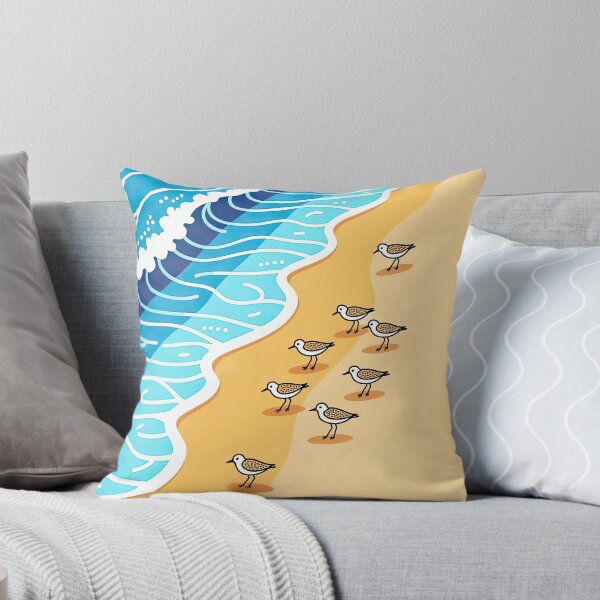 Item preview, Sandpipers Chasing The Tide Part 1 designed and sold by Leslie Montgomery Art.
