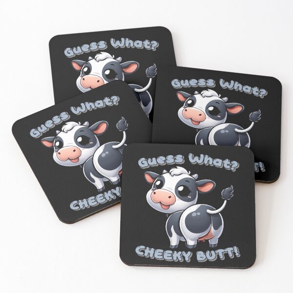 Item preview, Funny Cow Guess What Cheeky Zoo Boys Girls Kids designed and sold by rafaeltto.